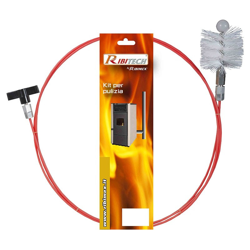 Chimney sweeping kit for stove 3m - Ribitech