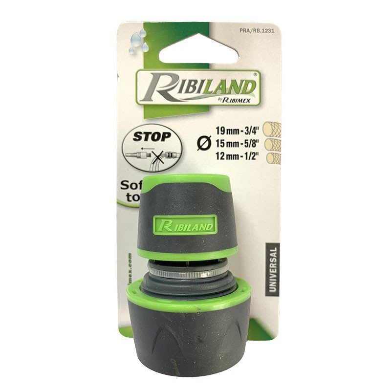 Ribiland - Quick-release coupling Universal two-material stop 12-15-19mm