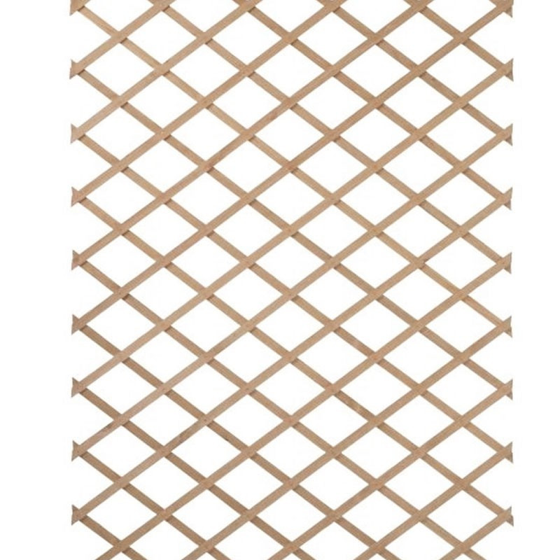 Expandable latticework in natural wood - 1x3m - Nature