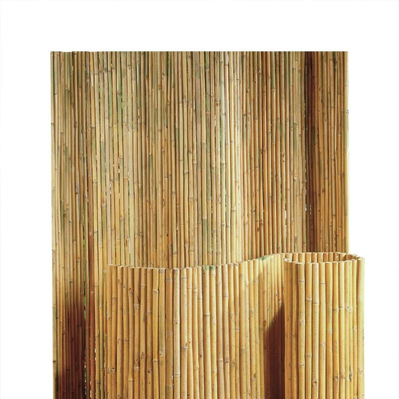 Brise-vue bambou naturel - 180x180cm - Nature