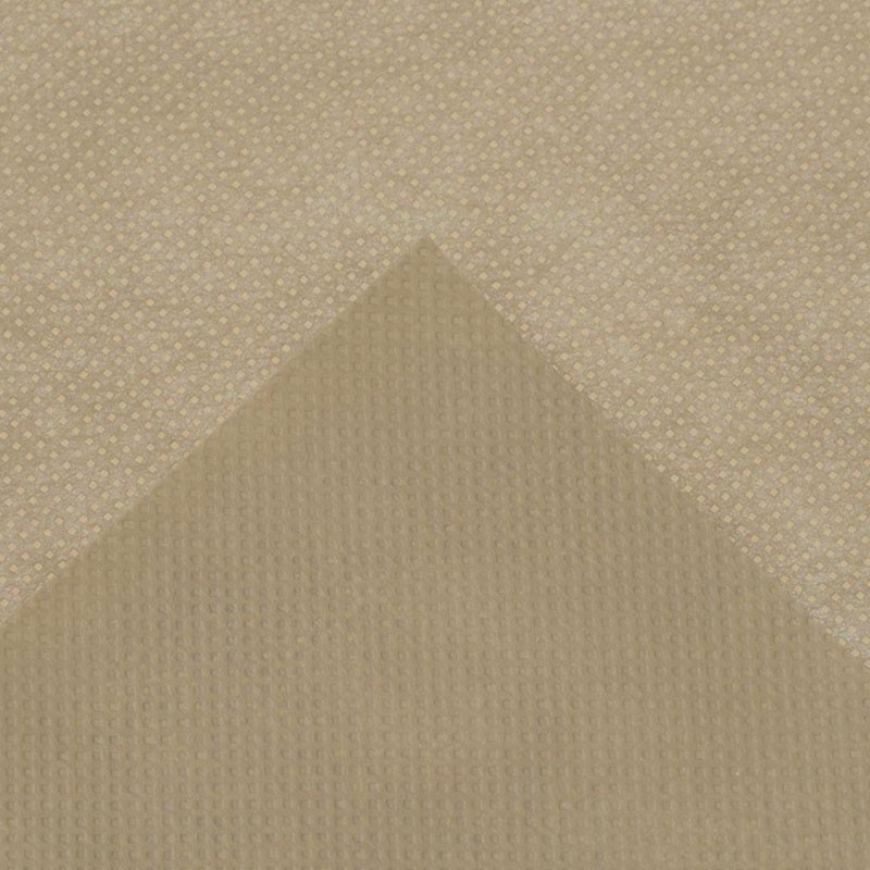 Nature -Set di 2 copertine invernali con cordoncino - Beige - 150 x 118 cm / Diametro 75 cm - Nature