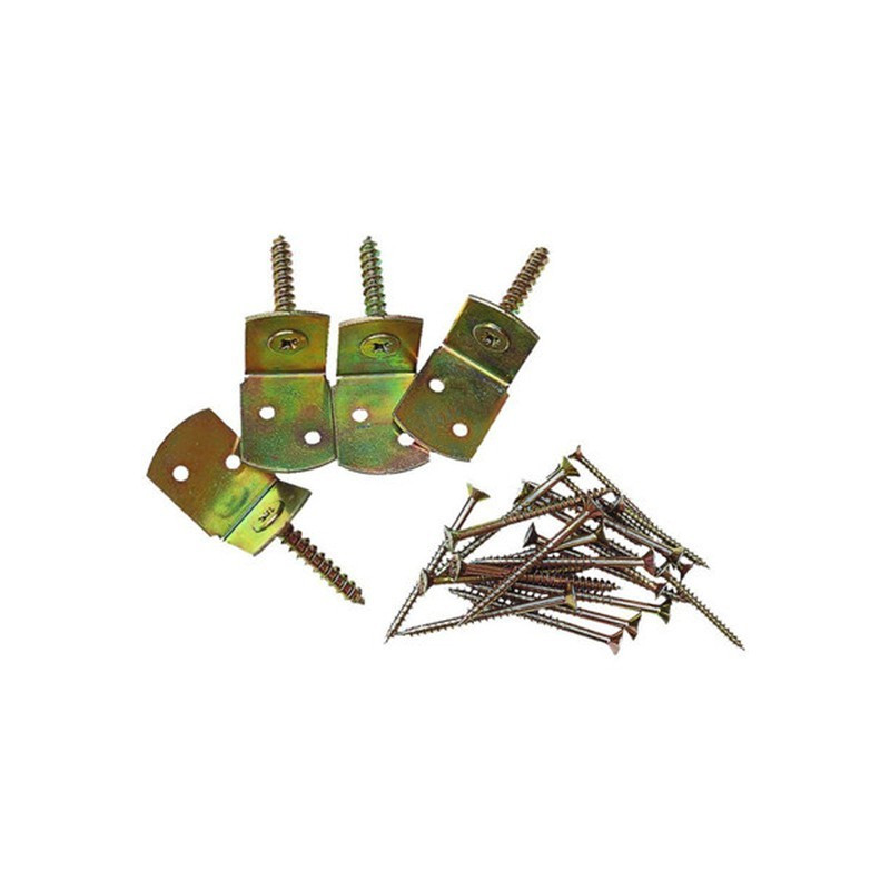 4 brackets - screws - tip 30x35x70mm - Forest-Style
