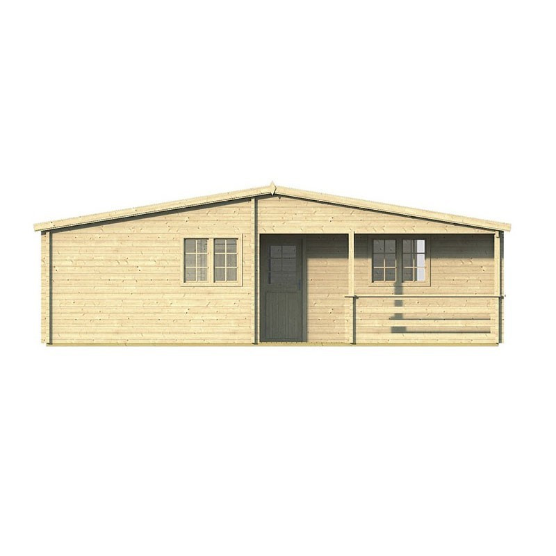 Chalet Azores 76,3 m² - Dicke 70mm - Tuindeco