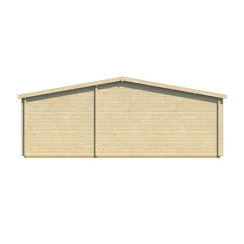 Chalet Ollie 25,2 m² - Thickness 70mm - Tuindeco