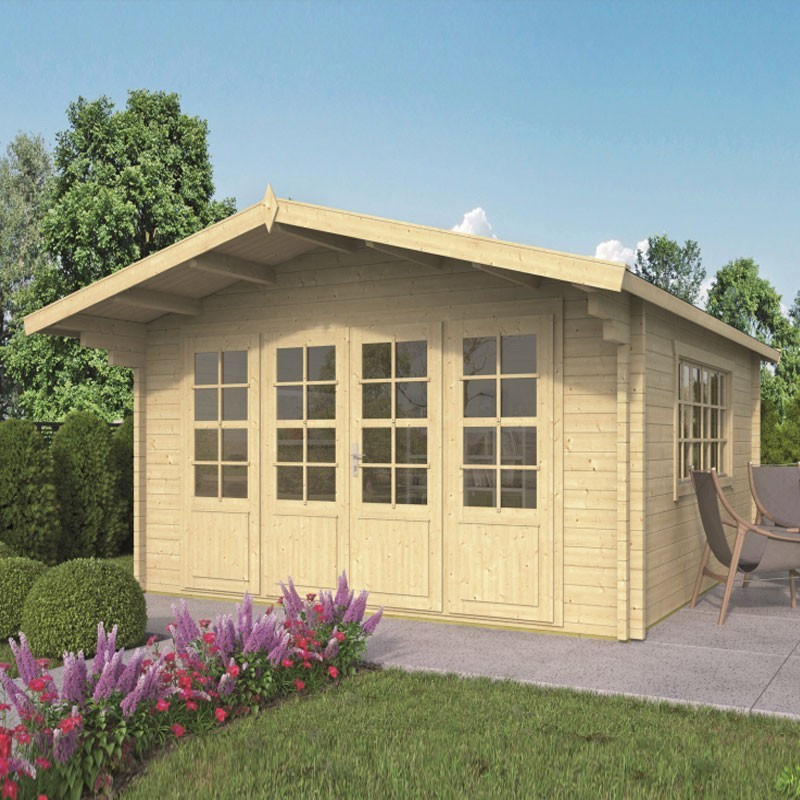 Chalet Southampton 27m² - Thickness 58mm - Tuindeco