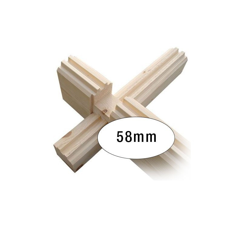 Chalet Blackpool 13,4m² - Thickness 58mm - Tuindeco