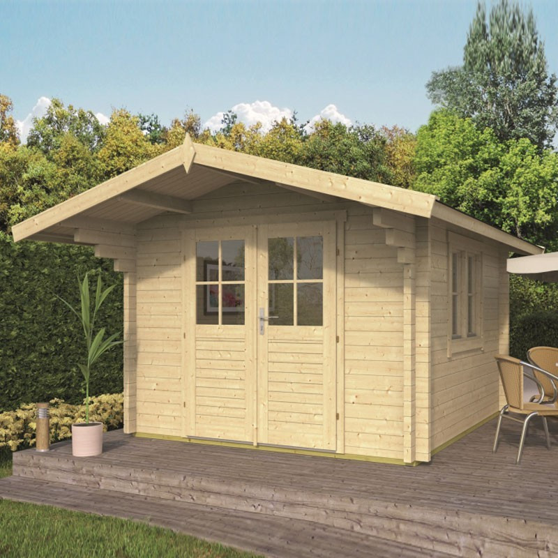 Chalet Lennart 7,9 m² - Thickness 58mm - Tuindeco