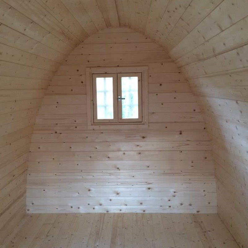 Chalet Pod 480 - 11.52 m² - Thickness 28 mm - Tuindeco