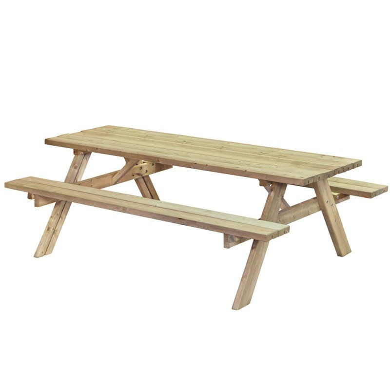 Basic picnic table - Impregnated Fir Tree - Tuindeco
