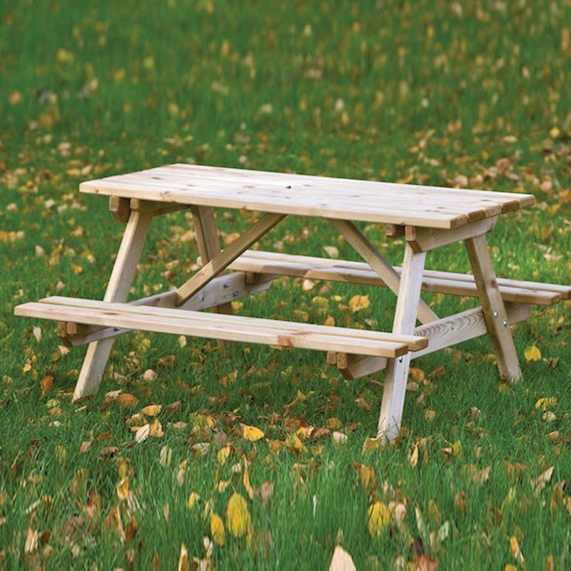 Picnic table for children - Impregnated pine - Tuindeco