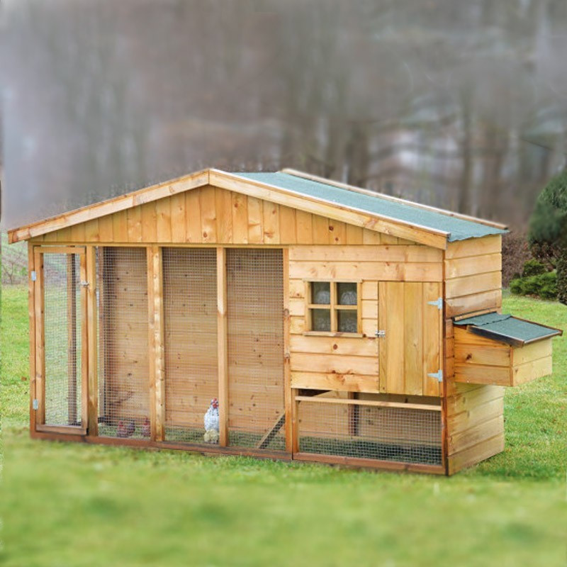 Bielefelder Chicken House - 302 x 90 x 190 cm - Tuindeco