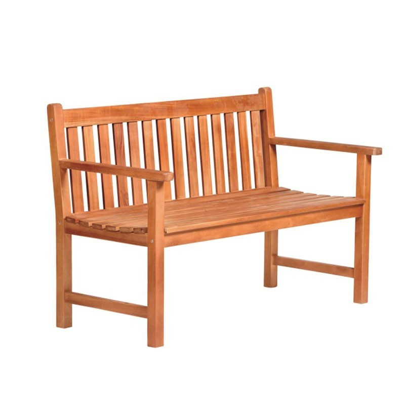 Nice hardwood bench - 2.5 seats - Tuindeco