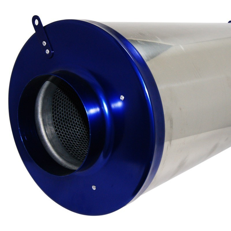 Aktivkohlefilter Bull Inline Filter - Filter 150 x 500 1000 m3/h Flansch 150 mm - Bull Filter