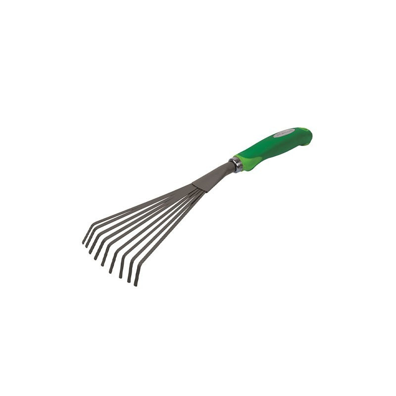 Leaf broom with bi-material handle - Ribiland