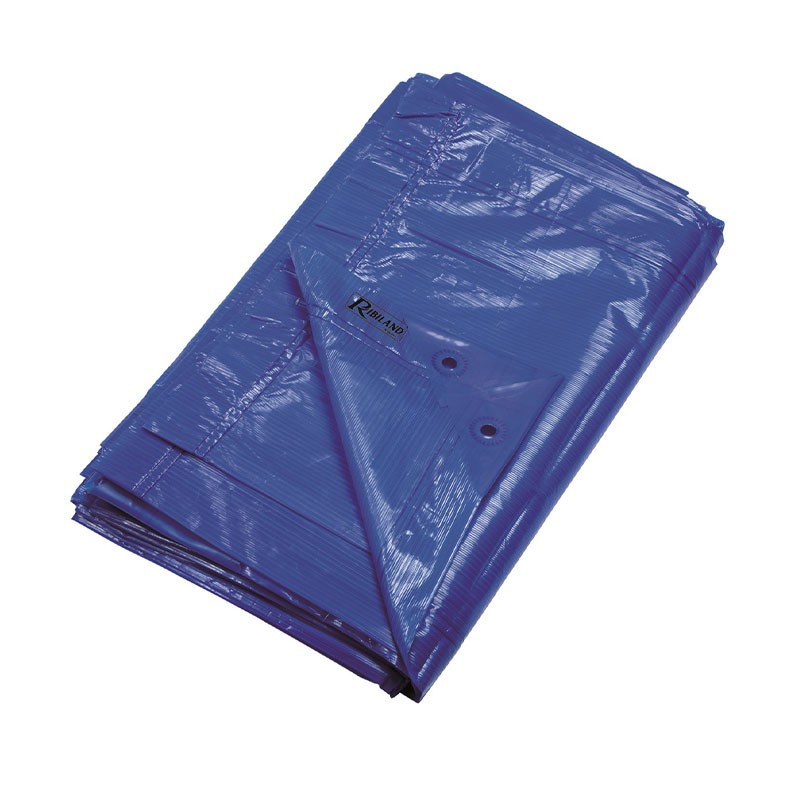 Opaque EcoPlatinium tarpaulin 90g/m² - 4x5m - Ribiland