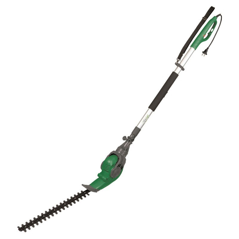 Electric swivel hedge trimmer with telescopic handle 450W with 510mm blades - Ribiland