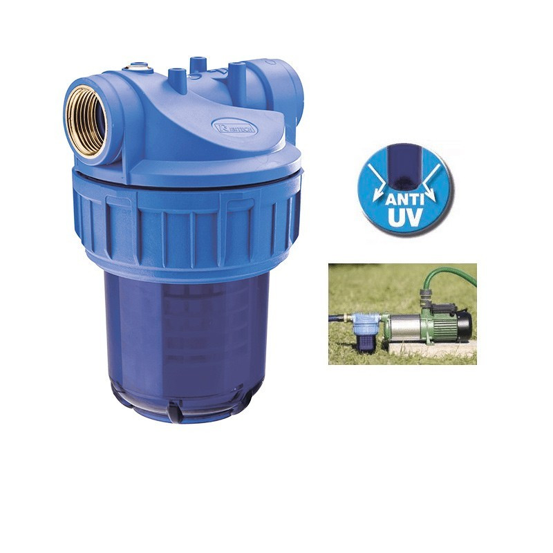 5'' water filter with washable cartridge - 50 micron - Ribiland