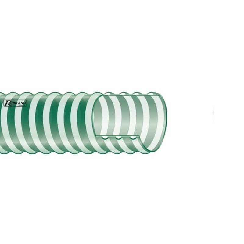 PVC corrugated suction hose ø 38mm / 5m - Ribiland