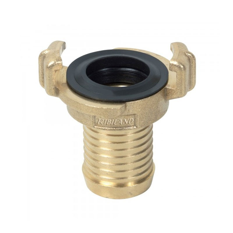 5/8 brass grooved quick connector for diam 15mm - Ribiland