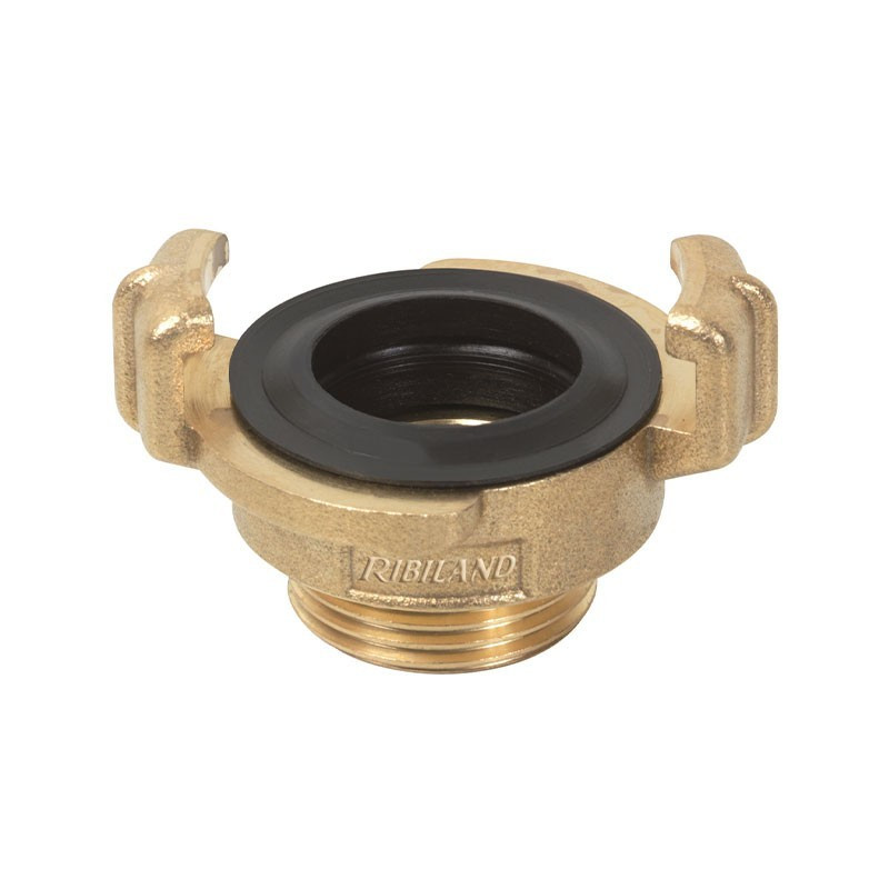 Threaded brass quick coupling Male 1 26x34mm - Ribiland