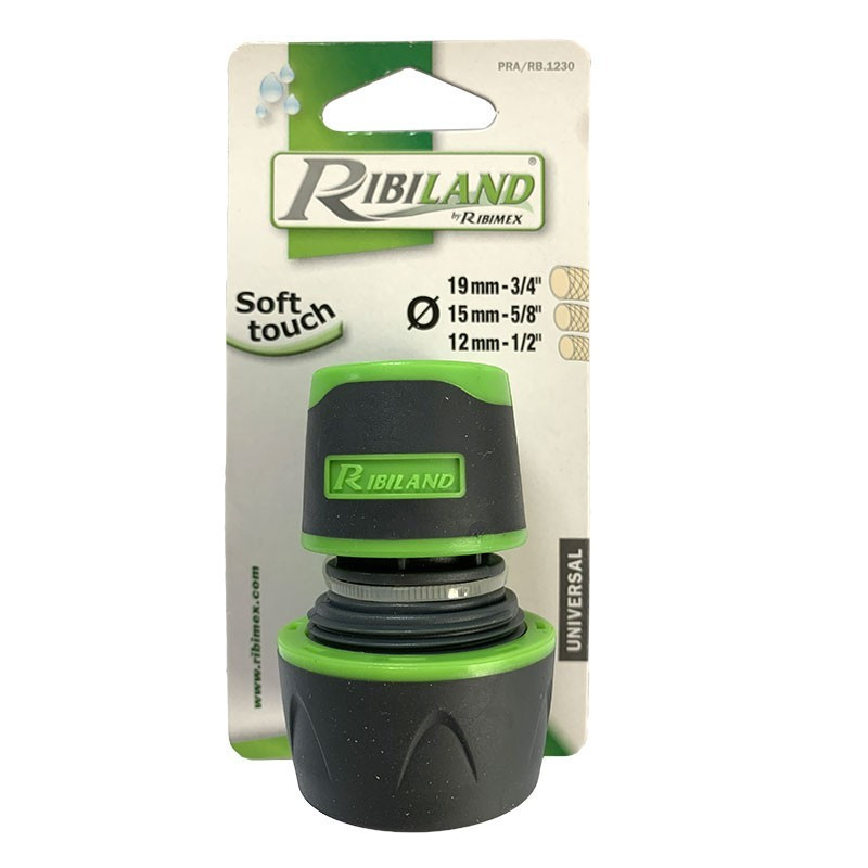 Universal quick release coupling bi-material 12-15-19mm - Ribiland
