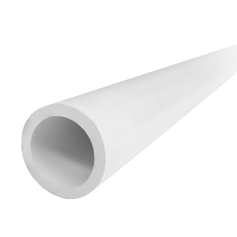 WHITE PVC TUBE 25MM / THICKNESS 2,3MM X 1M