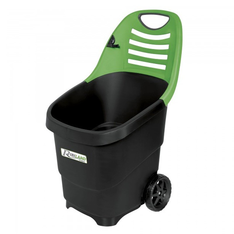 GARDEN TROLLEY 65L FOR WASTE/LEAVES COLLECTION