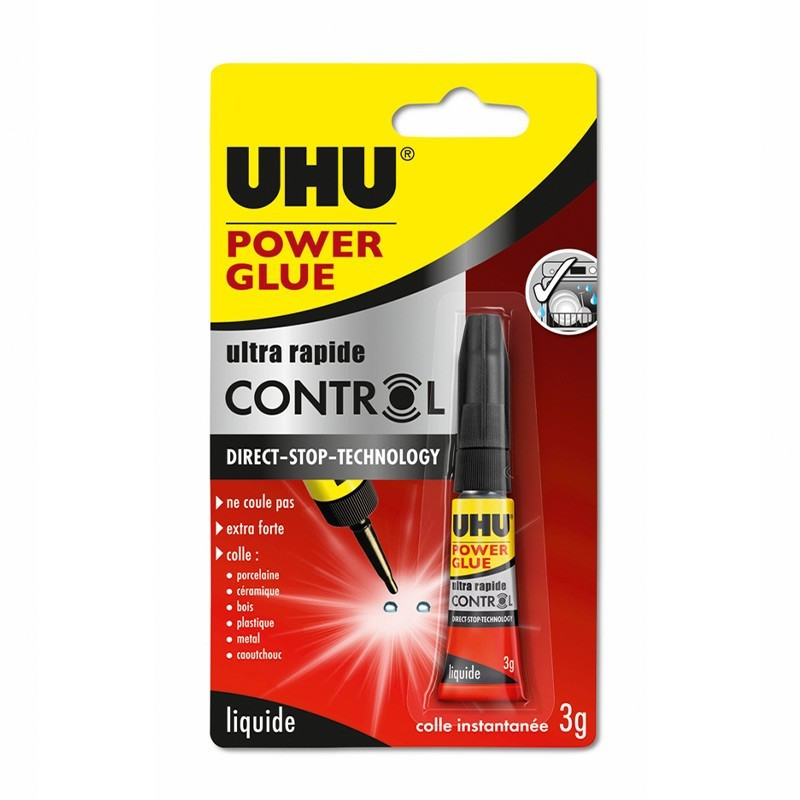 Power glue liquide - Control technology - 3 g - UHU