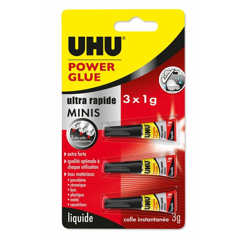 Power glue liquid minis - 3 x 1g - UHU