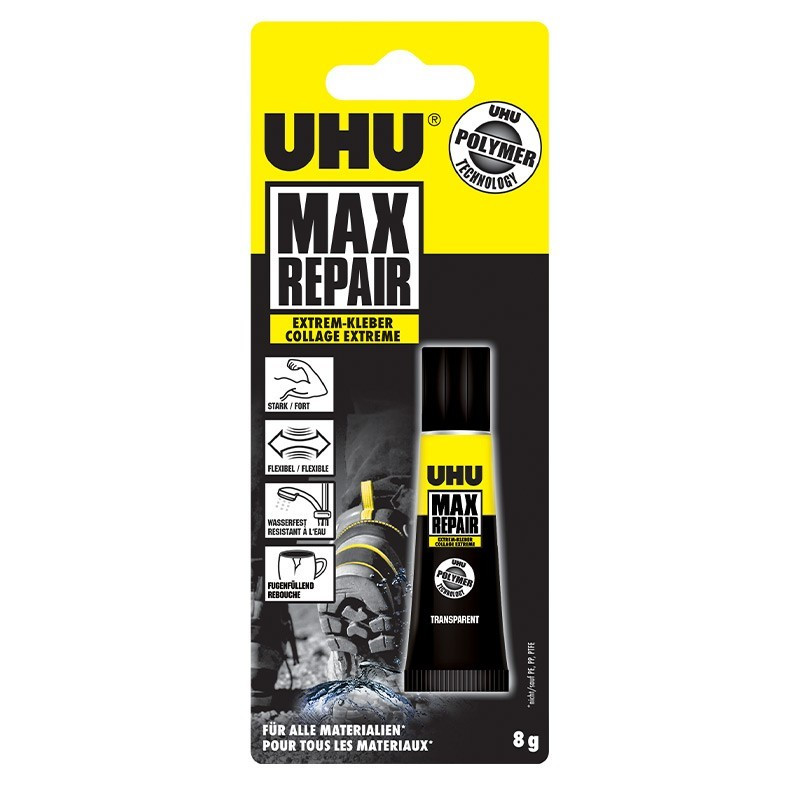 Max Repair - Tubo da 8 g - UHU