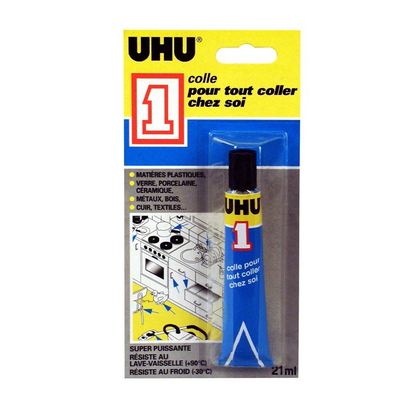 Colle 1 Multi Réparation - 21 ml - UHU