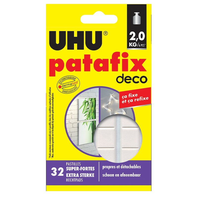 Patafix Deco - 32 pastilles - UHU