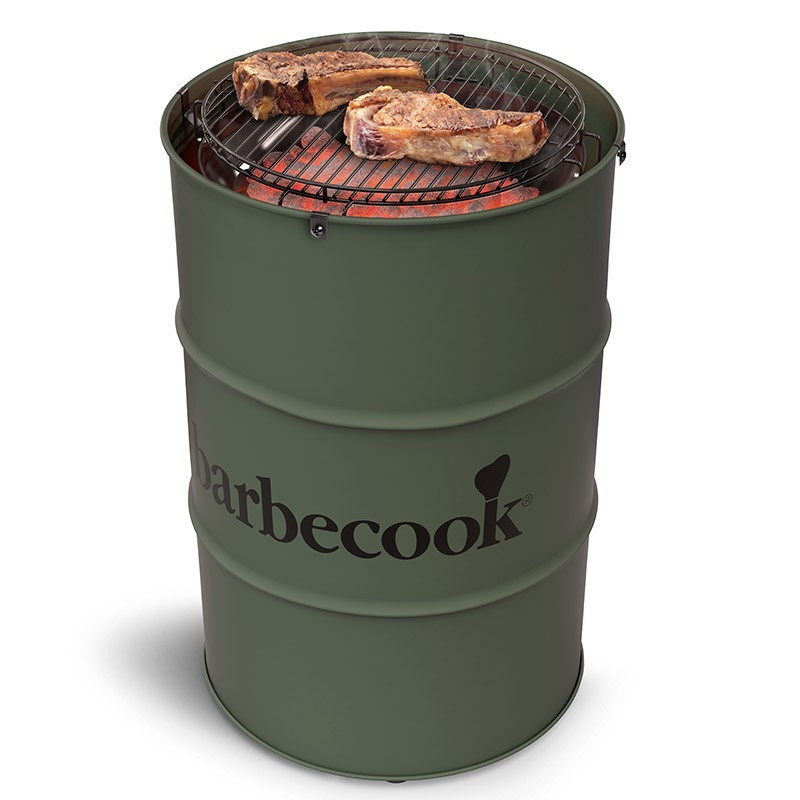 Edson Houtskool Barbecue Militair Groen - Barbecook