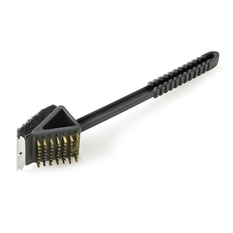 Long 3 in 1 Barbecue Brush - Barbecook