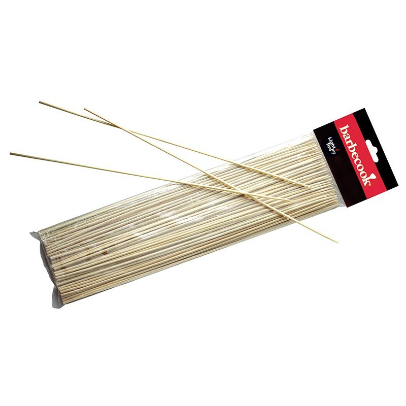 Sachet de 100 pièces de brochettes en bambou - Barbecook