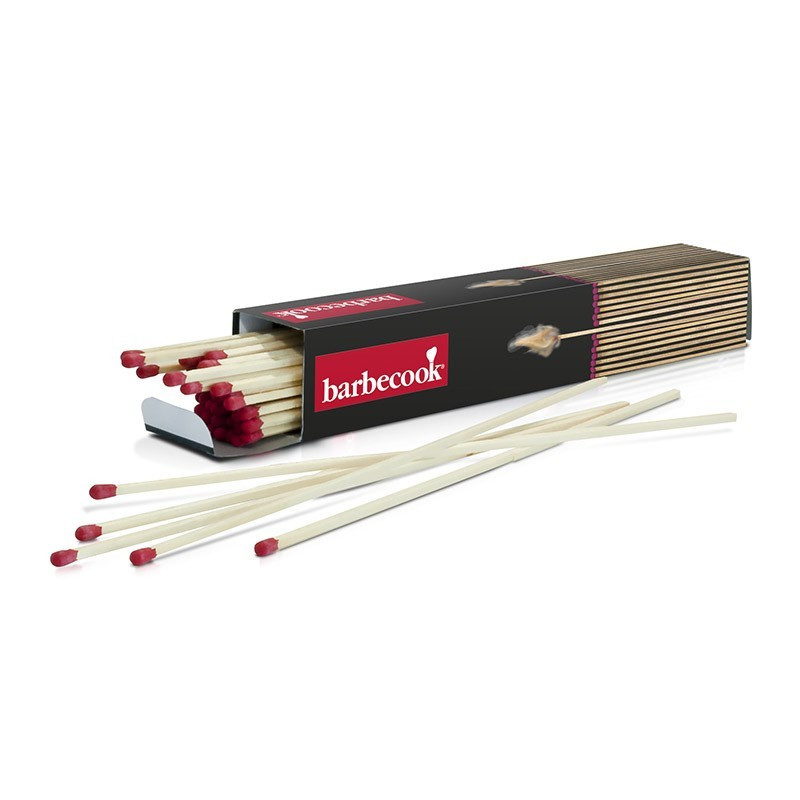 Box of 60 matches 26 cm - Barbecook