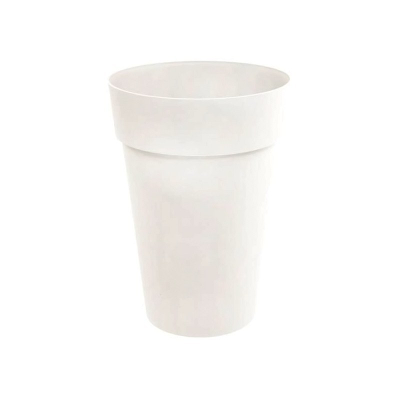 Hohe Vase Toskana - Weiß - 67 L - 65 cm - EDA PLASTIK