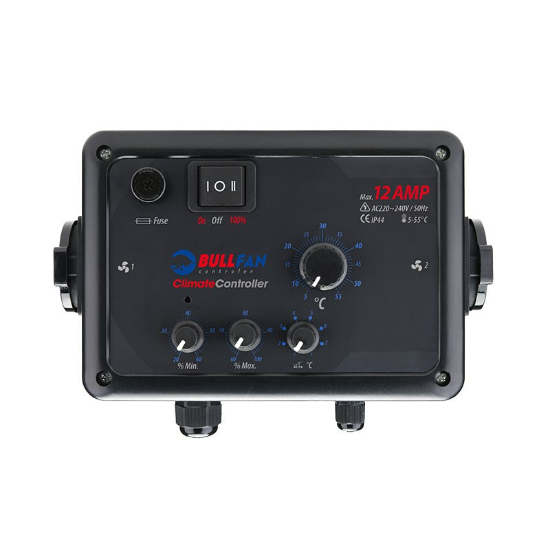 CLIMATE CONTROLLER 2 SOCKETS 12 AMP - BULLFAN