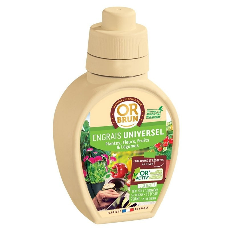 Engrais liquide Universel 250ml - Or brun