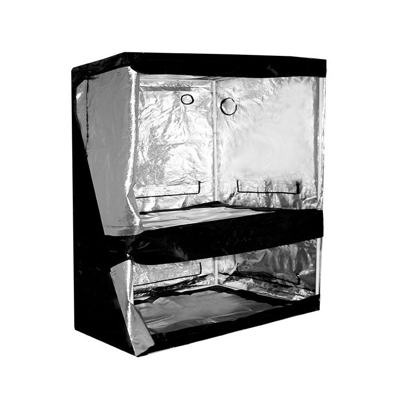 anzuchtraum Dual Grow-Tent Silver 150 X 80 X 200 cm