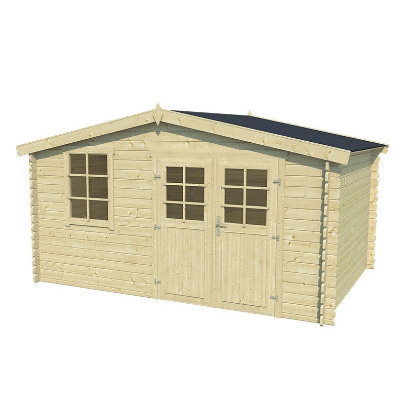 Lasita - Benny Design Shelter - ruw aspect - 4,11 x 3,00 x 2,22 m