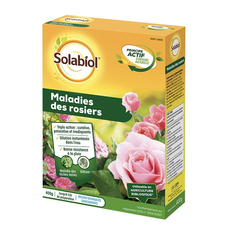 MALADIES DES ROSIERS 400G SOL