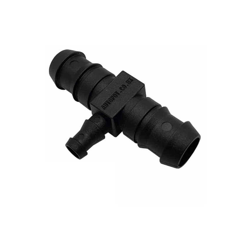 Besproeiingsfitting - 16 tot 9 mm T-adapter Autopot