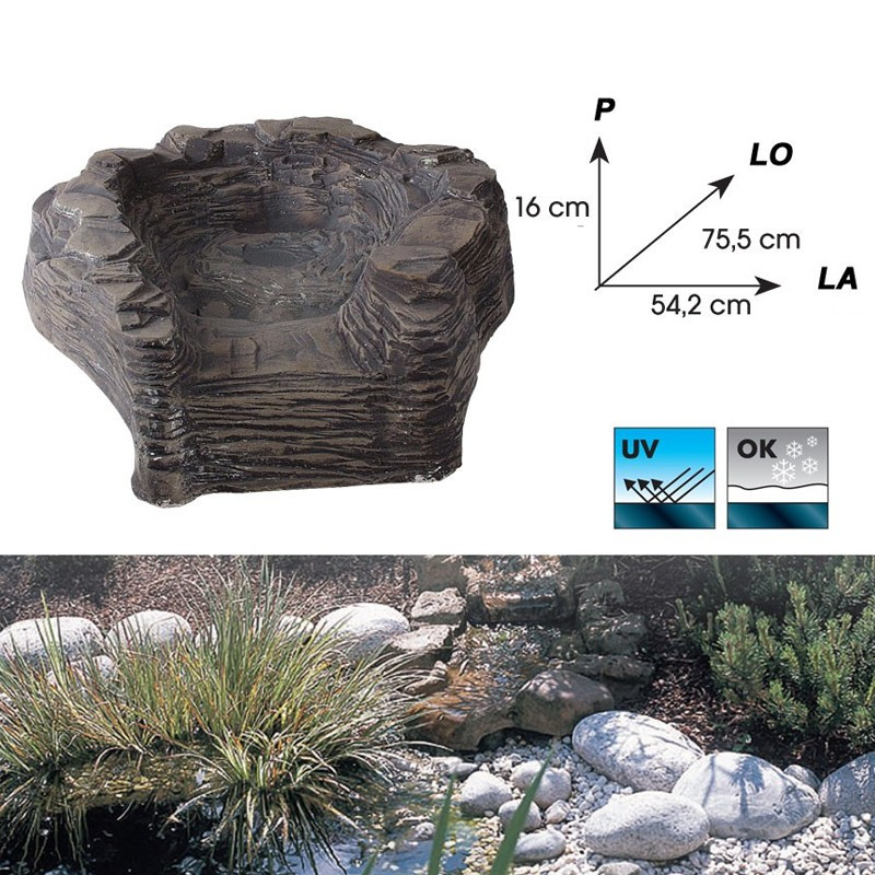 Ubbink - Elemento di partenza a cascata COLORADO - 78 cm