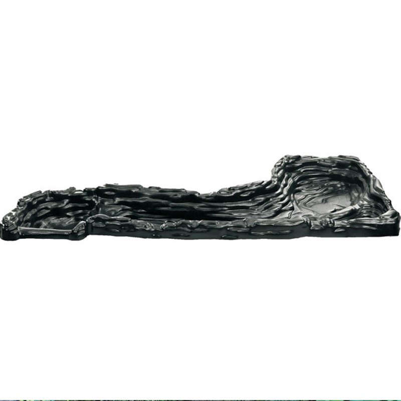 Ubbink - STANDAARD Waterval Zwart extra lang stroomelement - 168 cm