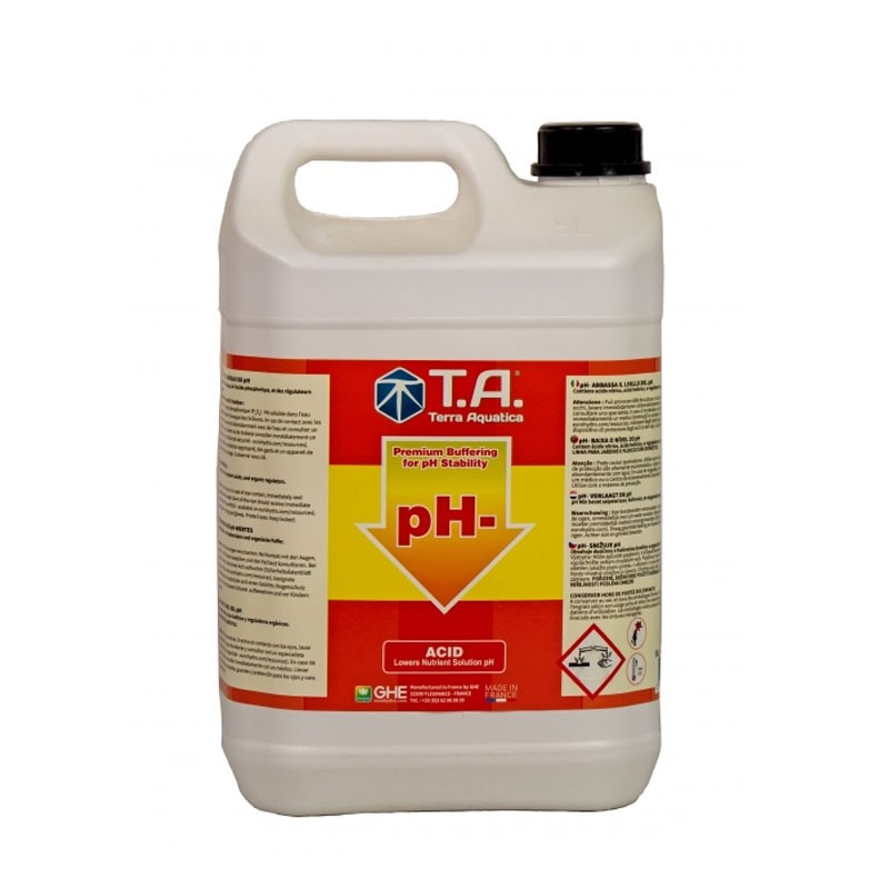 pH-regelaar - pH down 5L - Terra Aquatica GHE