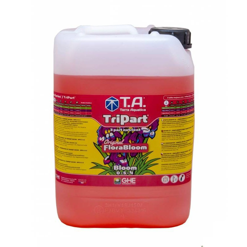 Flower fertilizer - Tripart Bloom 10 L (Florabloom) - GHE