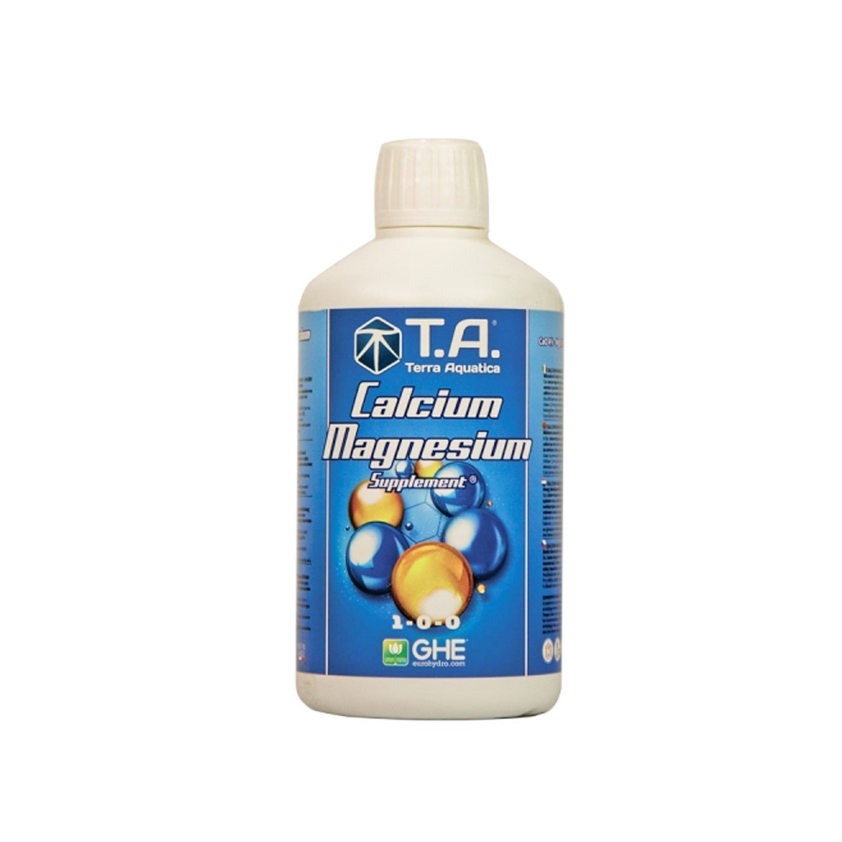 Magnésium et Calcium supplément - 0,50l - GHE - Terra Aquatica