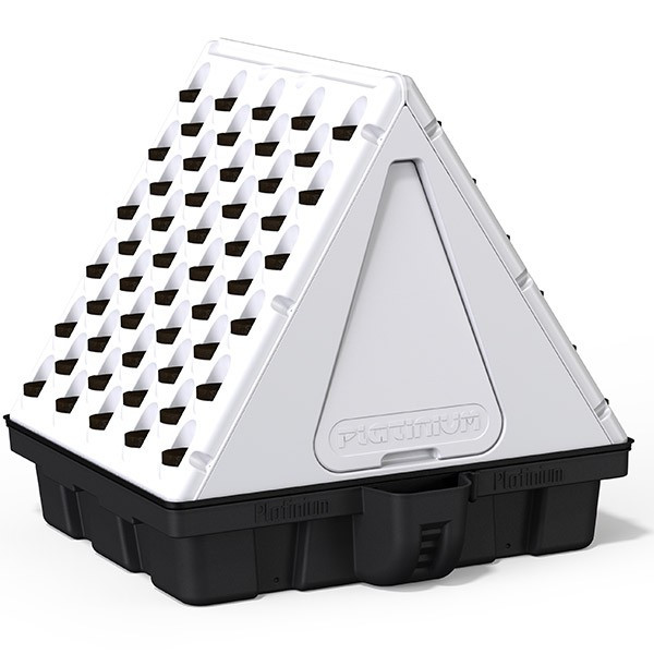 Vertical Aeroponic System - Pyramid 100 sites 100 x 99 x 100 cm - Platinium Aeroponics