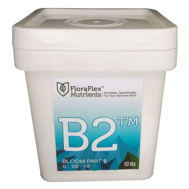 B2 Fertilizante em pó para florescimento - 4.54L - Floraflex